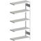 CLIP boltless shelving 100 (add-on unit), 2000 x 1000 x … complete with five shelves